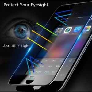Shatter-Proof & Anti Blue Light Screen Protector.